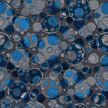 Renkli, soyut geometrik elementlerle yaratıcı, kusursuz desen. El yapımı doku. Grafik olarak soyut bir arkaplan. Çağdaş sanat. Moda modern tarzı.