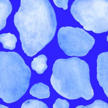 Modern suluboya, soyut desen, her amaç için harika tasarım. Kusursuz desenli, el çizimi lekeli. Suluboya soyut sanat geçmişi. Basit bir tasarım. Modern yaratıcı şablon.