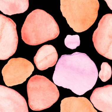 Modern suluboya, soyut desen, her amaç için harika tasarım. Kusursuz desenli, el çizimi lekeli. Suluboya soyut sanat geçmişi. Basit bir tasarım. Modern yaratıcı şablon.