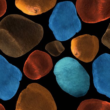 Modern suluboya, soyut desen, her amaç için harika tasarım. Kusursuz desenli, el çizimi lekeli. Suluboya soyut sanat geçmişi. Basit bir tasarım. Modern yaratıcı şablon.