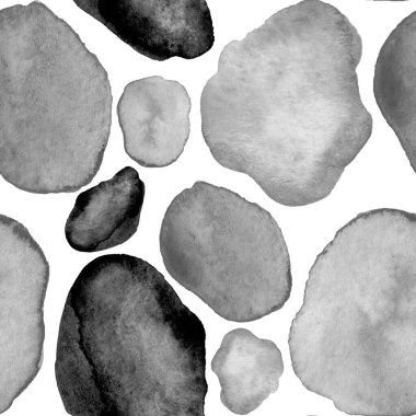 Modern suluboya, soyut desen, her amaç için harika tasarım. Kusursuz desenli, el çizimi lekeli. Suluboya soyut sanat geçmişi. Basit bir tasarım. Modern yaratıcı şablon.