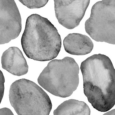 Modern suluboya, soyut desen, her amaç için harika tasarım. Kusursuz desenli, el çizimi lekeli. Suluboya soyut sanat geçmişi. Basit bir tasarım. Modern yaratıcı şablon.