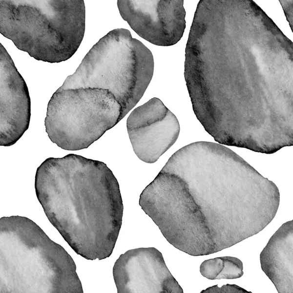 Modern suluboya, soyut desen, her amaç için harika tasarım. Kusursuz desenli, el çizimi lekeli. Suluboya soyut sanat geçmişi. Basit bir tasarım. Modern yaratıcı şablon.