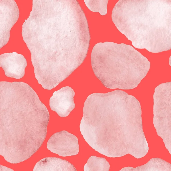 Modern suluboya, soyut desen, her amaç için harika tasarım. Kusursuz desenli, el çizimi lekeli. Suluboya soyut sanat geçmişi. Basit bir tasarım. Modern yaratıcı şablon.