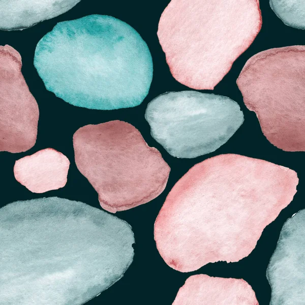 Modern suluboya, soyut desen, her amaç için harika tasarım. Kusursuz desenli, el çizimi lekeli. Suluboya soyut sanat geçmişi. Basit bir tasarım. Modern yaratıcı şablon.