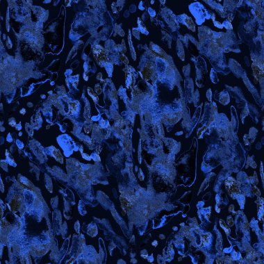 Suluboya, soyut, kusursuz desen. Parlak el yapımı elementlerle yaratıcı doku. Soyut renkli yazdırma.