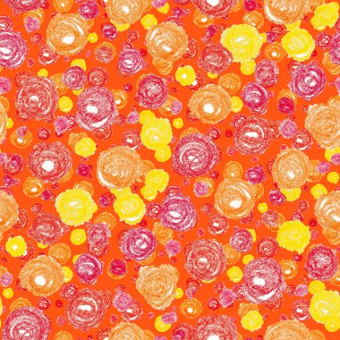 Renkli, soyut geometrik elementlerle yaratıcı, kusursuz desen. El yapımı doku. Grafik olarak soyut bir arkaplan. Çağdaş sanat. Moda modern tarzı.