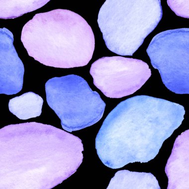 Modern suluboya, soyut desen, her amaç için harika tasarım. Kusursuz desenli, el çizimi lekeli. Suluboya soyut sanat geçmişi. Basit bir tasarım. Modern yaratıcı şablon.