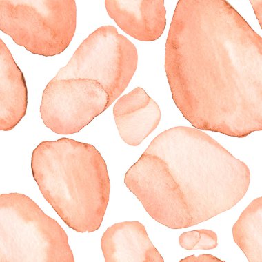 Modern suluboya, soyut desen, her amaç için harika tasarım. Kusursuz desenli, el çizimi lekeli. Suluboya soyut sanat geçmişi. Basit bir tasarım. Modern yaratıcı şablon.