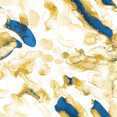 Suluboya, soyut, kusursuz desen. Parlak el yapımı elementlerle yaratıcı doku. Soyut renkli yazdırma.