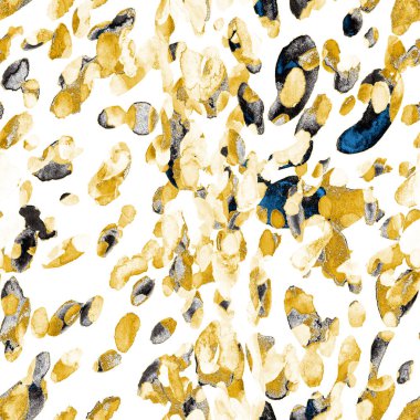 Suluboya, soyut, kusursuz desen. Parlak el yapımı elementlerle yaratıcı doku. Soyut renkli yazdırma.