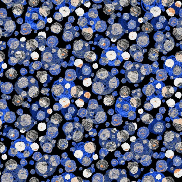 Renkli, soyut geometrik elementlerle yaratıcı, kusursuz desen. El yapımı doku. Grafik olarak soyut bir arkaplan. Çağdaş sanat. Moda modern tarzı.