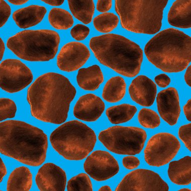 Modern suluboya, soyut desen, her amaç için harika tasarım. Kusursuz desenli, el çizimi lekeli. Suluboya soyut sanat geçmişi. Basit bir tasarım. Modern yaratıcı şablon.