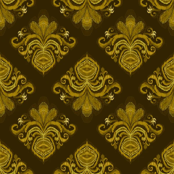 Patrón Ikat Colorido Estilo Vintage Fondo Étnico Elegante Arte Oriental —  Fotos de Stock