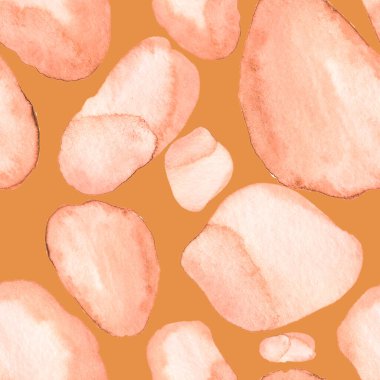 Modern suluboya, soyut desen, her amaç için harika tasarım. Kusursuz desenli, el çizimi lekeli. Suluboya soyut sanat geçmişi. Basit bir tasarım. Modern yaratıcı şablon.