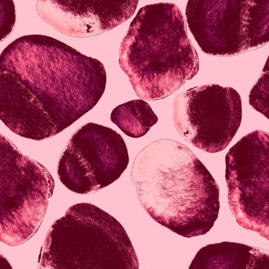 Modern suluboya, soyut desen, her amaç için harika tasarım. Kusursuz desenli, el çizimi lekeli. Suluboya soyut sanat geçmişi. Basit bir tasarım. Modern yaratıcı şablon.