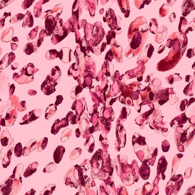  Suluboya, soyut, kusursuz desen. Parlak el yapımı elementlerle yaratıcı doku. Soyut renkli yazdırma.