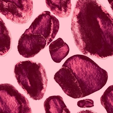 Modern suluboya, soyut desen, her amaç için harika tasarım. Kusursuz desenli, el çizimi lekeli. Suluboya soyut sanat geçmişi. Basit bir tasarım. Modern yaratıcı şablon.