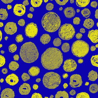 Renkli, soyut geometrik elementlerle yaratıcı, kusursuz desen. El yapımı doku. Grafik olarak soyut bir arkaplan. Çağdaş sanat. Moda modern tarzı.