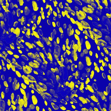 Suluboya, soyut, kusursuz desen. Parlak el yapımı elementlerle yaratıcı doku. Soyut renkli yazdırma.