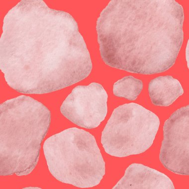 Modern suluboya, soyut desen, her amaç için harika tasarım. Kusursuz desenli, el çizimi lekeli. Suluboya soyut sanat geçmişi. Basit bir tasarım. Modern yaratıcı şablon.