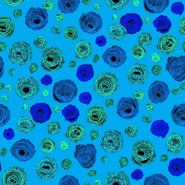 Renkli, soyut geometrik elementlerle yaratıcı, kusursuz desen. El yapımı doku. Grafik olarak soyut bir arkaplan. Çağdaş sanat. Moda modern tarzı.