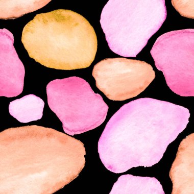 Modern suluboya, soyut desen, her amaç için harika tasarım. Kusursuz desenli, el çizimi lekeli. Suluboya soyut sanat geçmişi. Basit bir tasarım. Modern yaratıcı şablon.