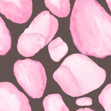 Modern suluboya, soyut desen, her amaç için harika tasarım. Kusursuz desenli, el çizimi lekeli. Suluboya soyut sanat geçmişi. Basit bir tasarım. Modern yaratıcı şablon.