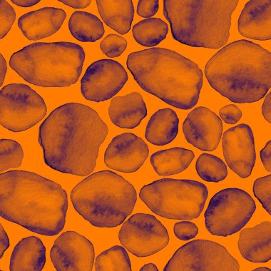 Modern suluboya, soyut desen, her amaç için harika tasarım. Kusursuz desenli, el çizimi lekeli. Suluboya soyut sanat geçmişi. Basit bir tasarım. Modern yaratıcı şablon.