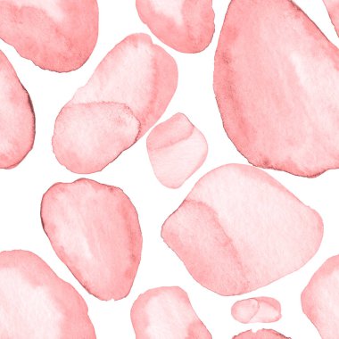 Modern suluboya, soyut desen, her amaç için harika tasarım. Kusursuz desenli, el çizimi lekeli. Suluboya soyut sanat geçmişi. Basit bir tasarım. Modern yaratıcı şablon.