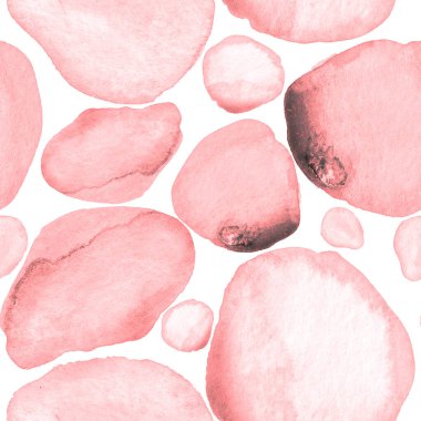 Modern suluboya, soyut desen, her amaç için harika tasarım. Kusursuz desenli, el çizimi lekeli. Suluboya soyut sanat geçmişi. Basit bir tasarım. Modern yaratıcı şablon.