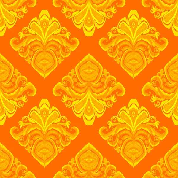 Patrón Ikat Colorido Estilo Vintage Fondo Étnico Elegante Arte Oriental — Foto de Stock