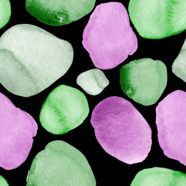 Modern suluboya, soyut desen, her amaç için harika tasarım. Kusursuz desenli, el çizimi lekeli. Suluboya soyut sanat geçmişi. Basit bir tasarım. Modern yaratıcı şablon.