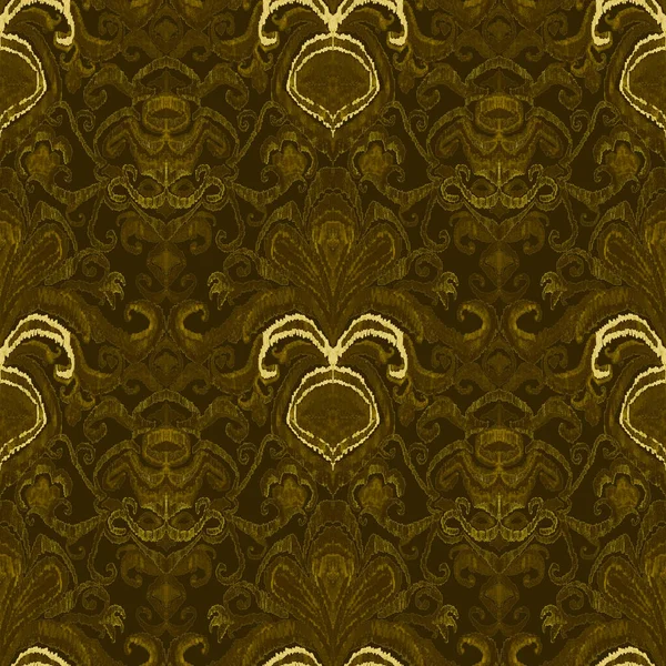 Patrón Ikat Colorido Estilo Vintage Fondo Étnico Elegante Arte Oriental —  Fotos de Stock