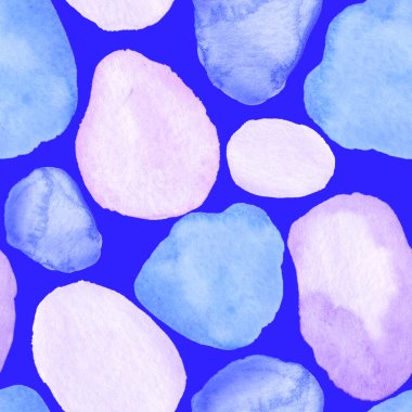 Modern suluboya, soyut desen, her amaç için harika tasarım. Kusursuz desenli, el çizimi lekeli. Suluboya soyut sanat geçmişi. Basit bir tasarım. Modern yaratıcı şablon.