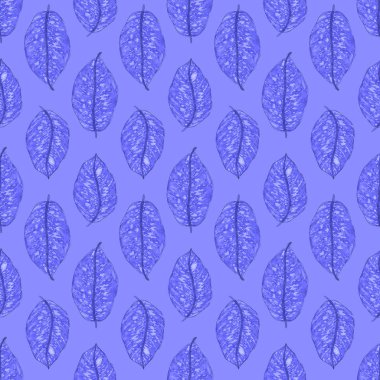 Tropikal yapraklarla suluboya kusursuz desen. Elle çizilmiş egzotik bitkilerle çok güzel bir iz. Mayo botanik tasarımı.