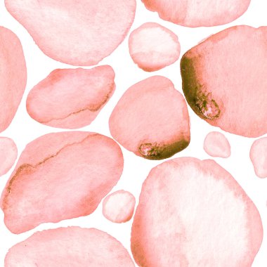 Modern suluboya, soyut desen, her amaç için harika tasarım. Kusursuz desenli, el çizimi lekeli. Suluboya soyut sanat geçmişi. Basit bir tasarım. Modern yaratıcı şablon.