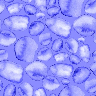 Modern suluboya, soyut desen, her amaç için harika tasarım. Kusursuz desenli, el çizimi lekeli. Suluboya soyut sanat geçmişi. Basit bir tasarım. Modern yaratıcı şablon.