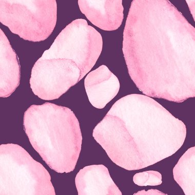 Modern suluboya, soyut desen, her amaç için harika tasarım. Kusursuz desenli, el çizimi lekeli. Suluboya soyut sanat geçmişi. Basit bir tasarım. Modern yaratıcı şablon.