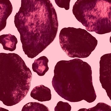 Modern suluboya, soyut desen, her amaç için harika tasarım. Kusursuz desenli, el çizimi lekeli. Suluboya soyut sanat geçmişi. Basit bir tasarım. Modern yaratıcı şablon.