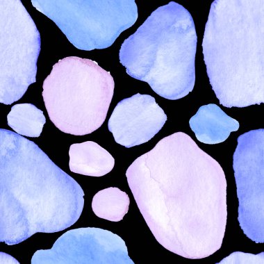 Modern suluboya, soyut desen, her amaç için harika tasarım. Kusursuz desenli, el çizimi lekeli. Suluboya soyut sanat geçmişi. Basit bir tasarım. Modern yaratıcı şablon.