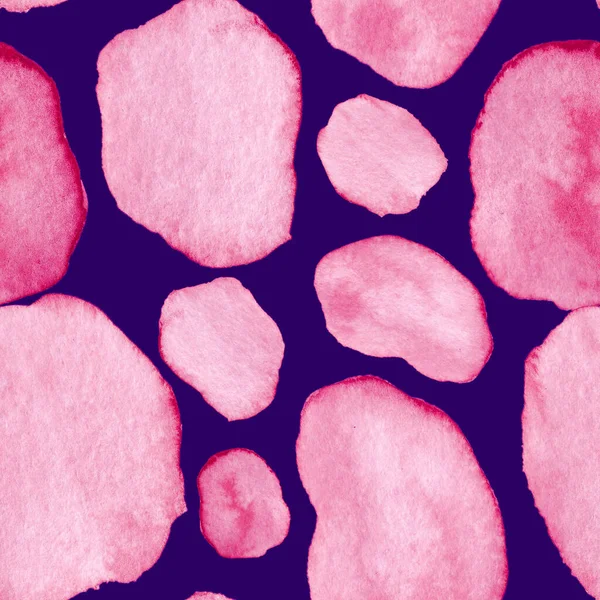 Modern suluboya, soyut desen, her amaç için harika tasarım. Kusursuz desenli, el çizimi lekeli. Suluboya soyut sanat geçmişi. Basit bir tasarım. Modern yaratıcı şablon.