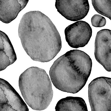 Modern suluboya, soyut desen, her amaç için harika tasarım. Kusursuz desenli, el çizimi lekeli. Suluboya soyut sanat geçmişi. Basit bir tasarım. Modern yaratıcı şablon.