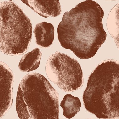 Modern suluboya, soyut desen, her amaç için harika tasarım. Kusursuz desenli, el çizimi lekeli. Suluboya soyut sanat geçmişi. Basit bir tasarım. Modern yaratıcı şablon.