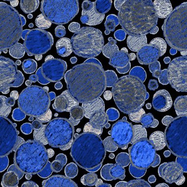 Renkli, soyut geometrik elementlerle yaratıcı, kusursuz desen. El yapımı doku. Grafik olarak soyut bir arkaplan. Çağdaş sanat. Moda modern tarzı.