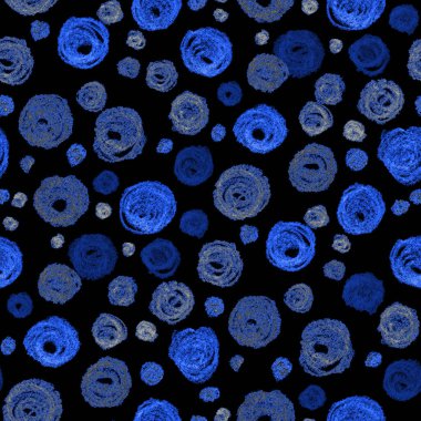 Renkli, soyut geometrik elementlerle yaratıcı, kusursuz desen. El yapımı doku. Grafik olarak soyut bir arkaplan. Çağdaş sanat. Moda modern tarzı.