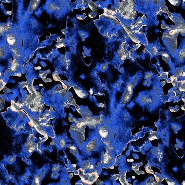 Suluboya, soyut, kusursuz desen. Parlak el yapımı elementlerle yaratıcı doku. Soyut renkli yazdırma.