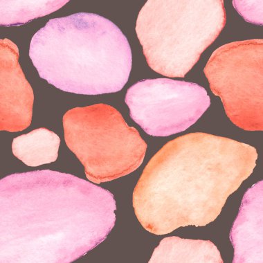 Modern suluboya, soyut desen, her amaç için harika tasarım. Kusursuz desenli, el çizimi lekeli. Suluboya soyut sanat geçmişi. Basit bir tasarım. Modern yaratıcı şablon.