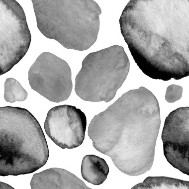 Modern suluboya, soyut desen, her amaç için harika tasarım. Kusursuz desenli, el çizimi lekeli. Suluboya soyut sanat geçmişi. Basit bir tasarım. Modern yaratıcı şablon.