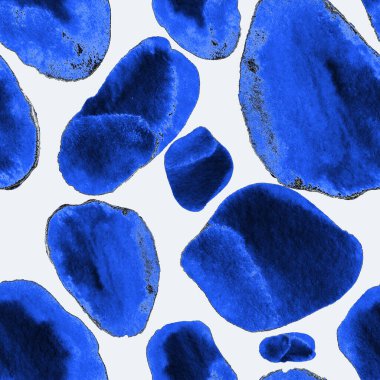 Modern suluboya, soyut desen, her amaç için harika tasarım. Kusursuz desenli, el çizimi lekeli. Suluboya soyut sanat geçmişi. Basit bir tasarım. Modern yaratıcı şablon.